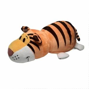 FlipaZoo Theodore Tiger Emma Elephant 2in1 Plush Stuffed Animal FlipAZoo Pillow